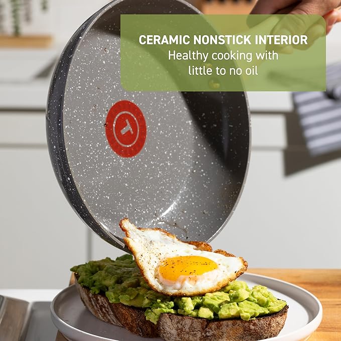 T-fal Revive Ceramic Nonstick Frying Pan - Image 3