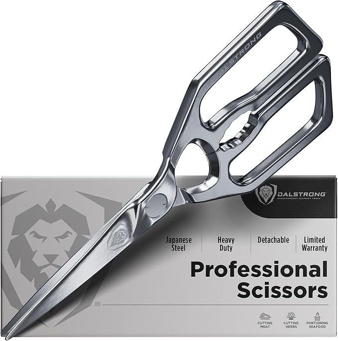 Dalstrong Kitchen Scissors — Japanese Stainless Steel Shears, Ambidextrous by Dalstrong