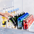 Drink Organizer for Fridge, Soda Can Dispenser for Refrigerator, Automatic by Coanto
