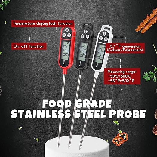 Copkim 12 Pcs Instant Read Meat Thermometer - Image 3