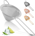 Zulay Kitchen 304 Stainless Steel Fine Mesh Strainer 3.35 in by ZulayKitchen