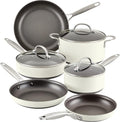 Anolon Achieve Hard Anodized Nonstick Cookware Pots and Pans Set, 9 Piece by Anolon