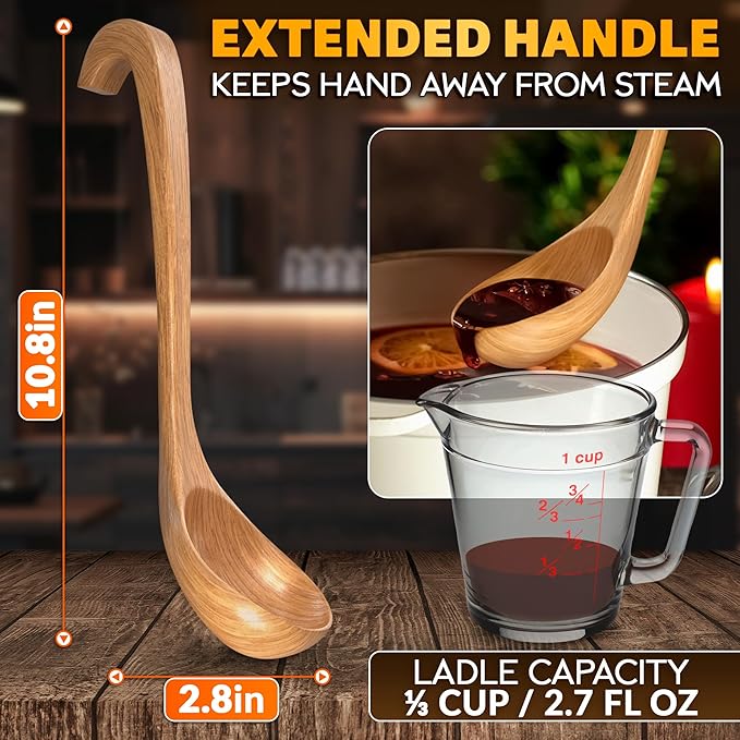Wooden Ladle for Soup - Image 2