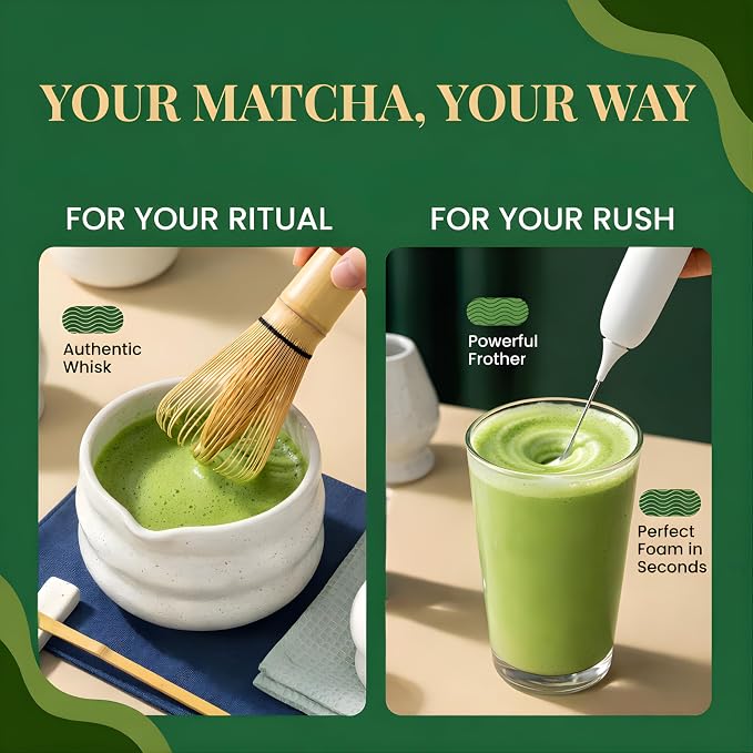 BARISTA EMPEROR® MATCHA WHISK SET PREMIUM 11pcs - Image 3