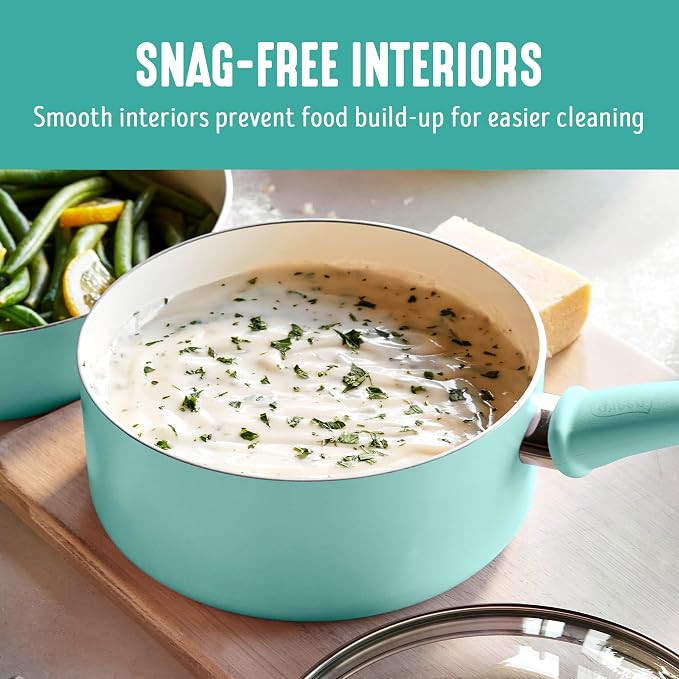 GreenLife 2.5QT Nonstick Saucepan - Image 5