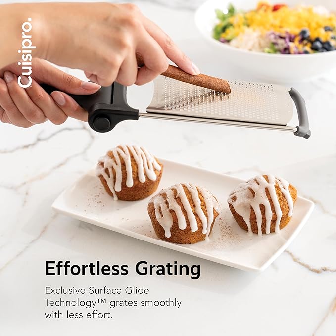 CUISIPRO Surface Glide Technology Stainless Steel Folding Handle Grater - Image 3