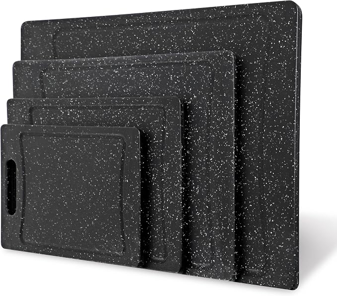 COOK WITH COLOR Non-Slip Cutting Board Set – Kitchen Essentials with Easy Grip - Image 8