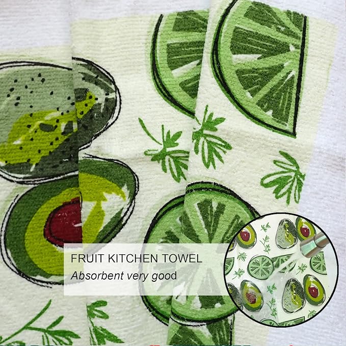 Oven Mitts and Potholders Dish Towles Set 100% Cotton - Image 4