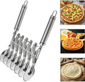 7 Wheel Pastry Cutter Tool, Adjustable Pasta Cutter wheel by MTOMDY