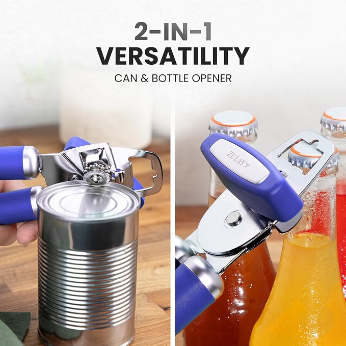 Zulay Kitchen Heavy Duty Stainless Steel Can Opener Manual - Image 7