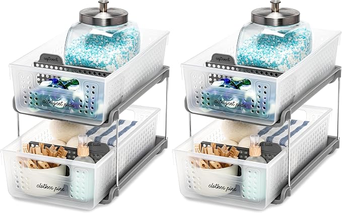 madesmart Antimicrobial 2 Tier Organizer by madesmart%C2%AE