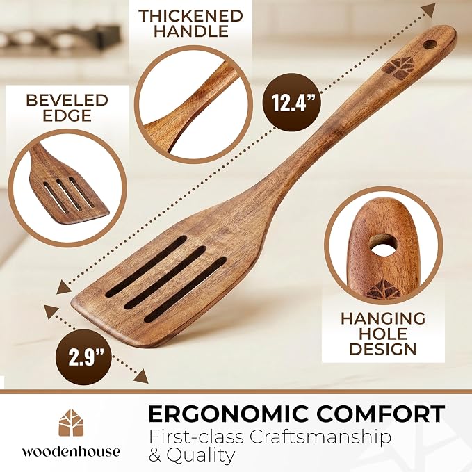 Wooden Spatula for Cooking - Image 4