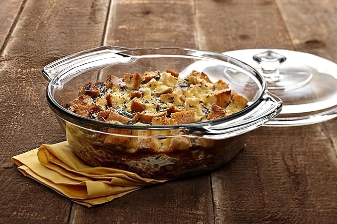 Anchor Hocking 2 quart Glass Casserole Dish - Image 2