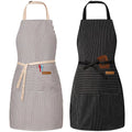BeLuyi 2 Pack Adjustable Bib Apron by BELUYI