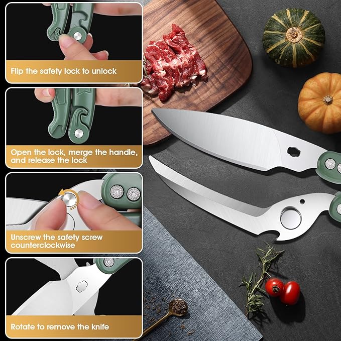 DRAGON RIOT Heavy Duty Poultry Shears - Image 4