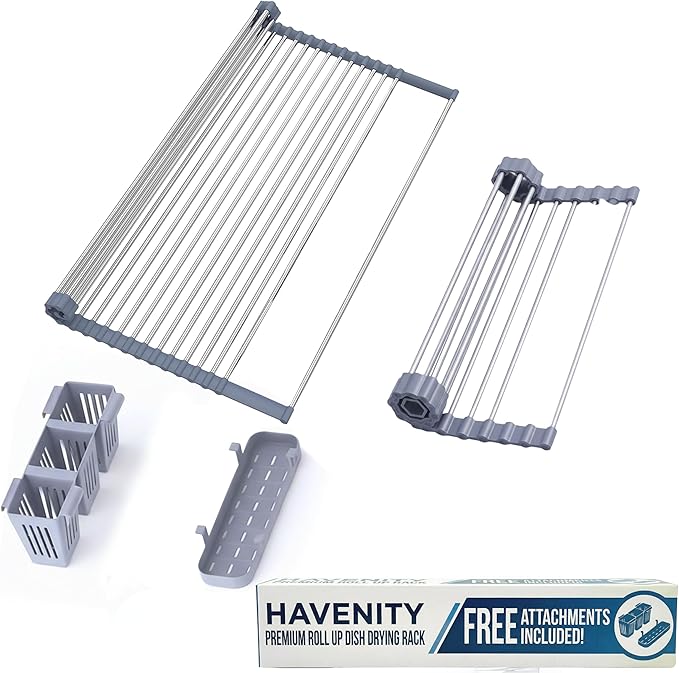 Havenity™ Expandable Roll Up Dish Drying Rack by Havenity