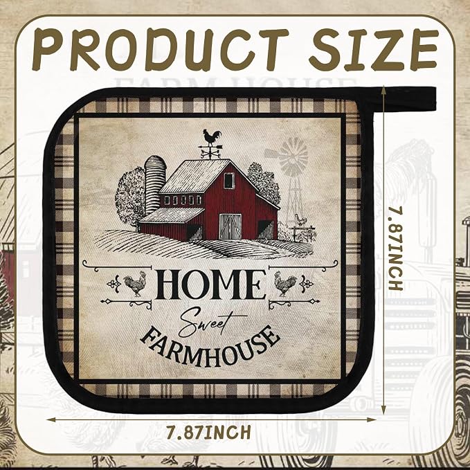 Bencailor 12 Pcs Pot Holders - Image 3