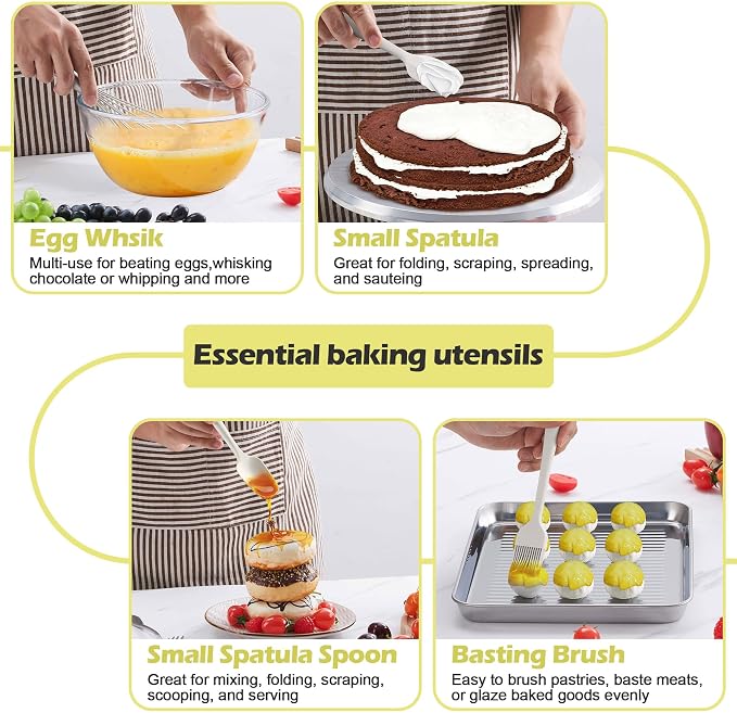 Homikit Kitchen Utensils Set, Useful Kitchen Gadgets & Pots and Pans Accessories - Image 6