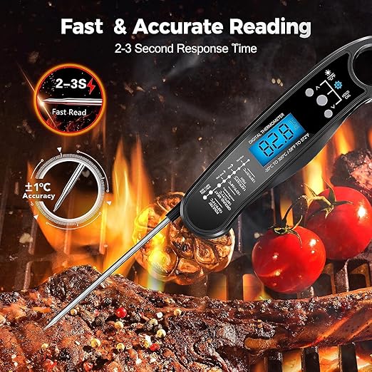 New 2-in-1 Instant Read Meat Thermometer - Image 2