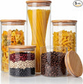 Multi Size - 5 Pack Glass Jars by HomArtist