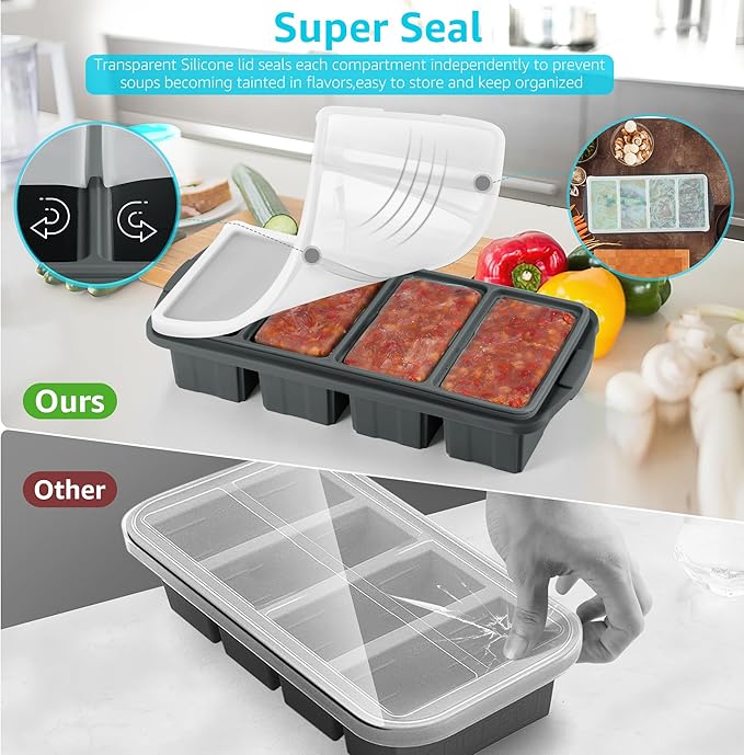 Ztomine Silicone Freezer Tray - Image 5