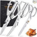 3PCS Heavy Duty Kitchen Scissors Set All Purpose by OPAYLY