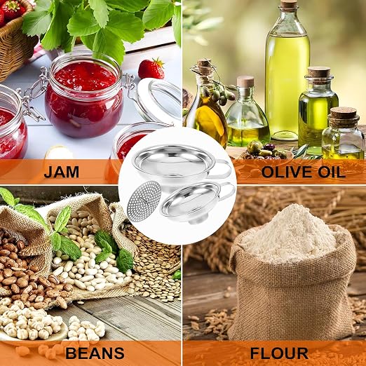 Stainless Steel Food Canning Funnels - Image 5