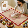 Silicone Baking Mat, Reusable Non-Stick Pastry Mat by MimekitchenKitchenHelper