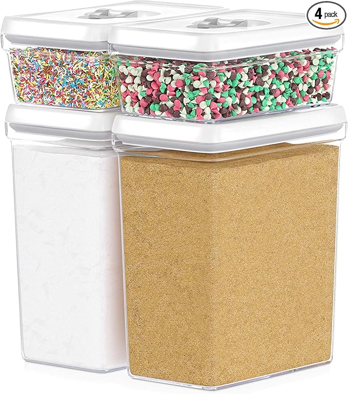 DWËLLZA KITCHEN Large Airtight Food Storage Containers by DW%C3%8BLLZAKITCHEN
