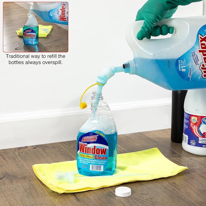 Extendable No-Drip Pour Spout for Quart and Gallon Jugs, Adjustable 6 to 10 Inch - Image 5