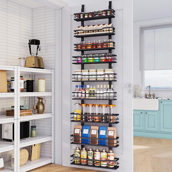 Eastherry Over The Door Pantry Organizer，9-Tier Over The Door Organizer by Unknown