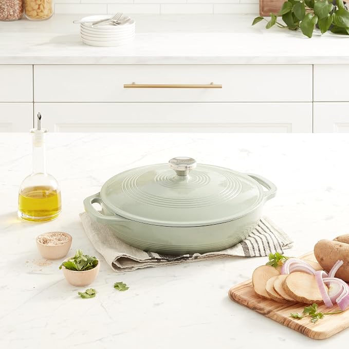 Lodge Essential Enamel Braiser - Image 2