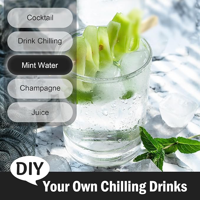 DclobTop Ice Cube Trays with Lid and Bin, Ice Trays - Image 5