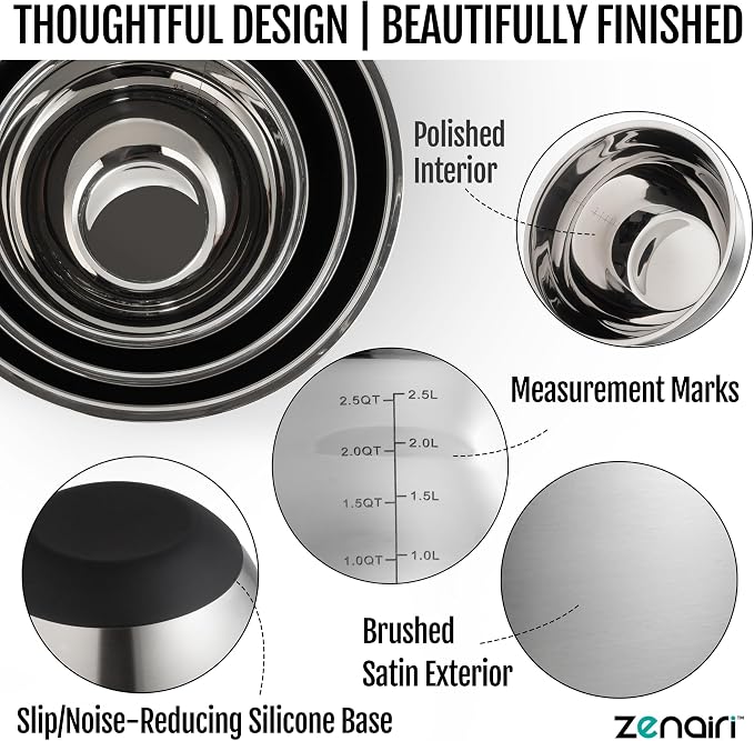 Premium Quality Stainless Steel Mixing Bowls - Image 4
