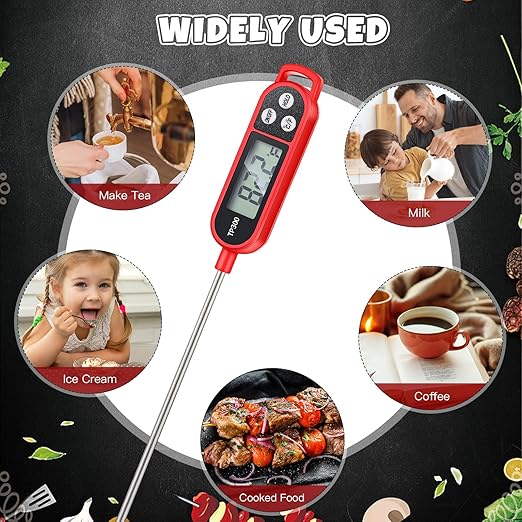 Copkim 6 Pcs Meat Thermometer Food Thermometer - Image 7
