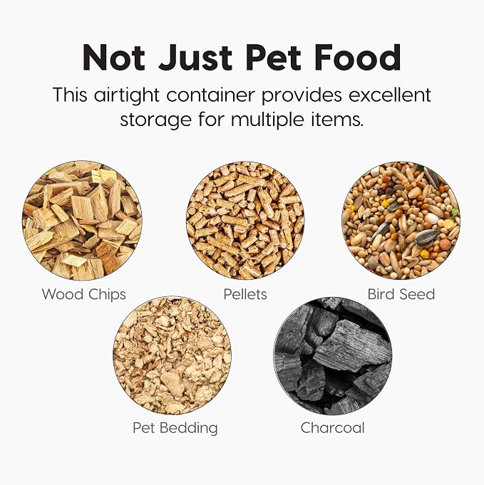 IRIS USA Dog Food Storage Container 58 Lb, Airtight Large Pet Food Storage Bin - Image 6