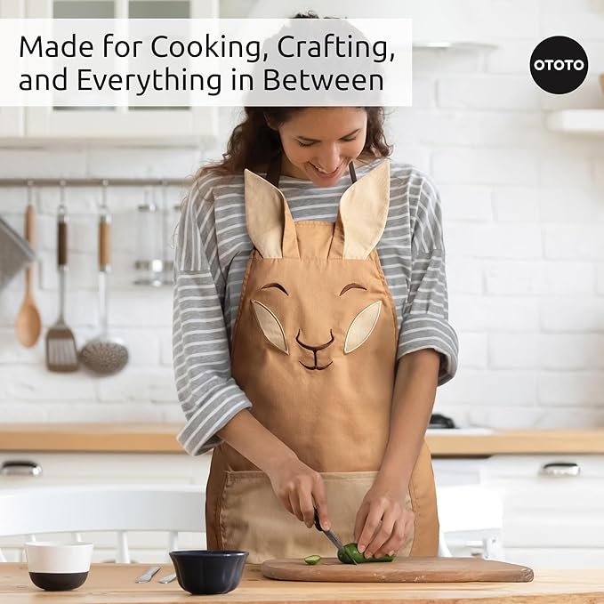OTOTO Aproo Kitchen Set – Oven Mitts and Chef Apron - Image 6