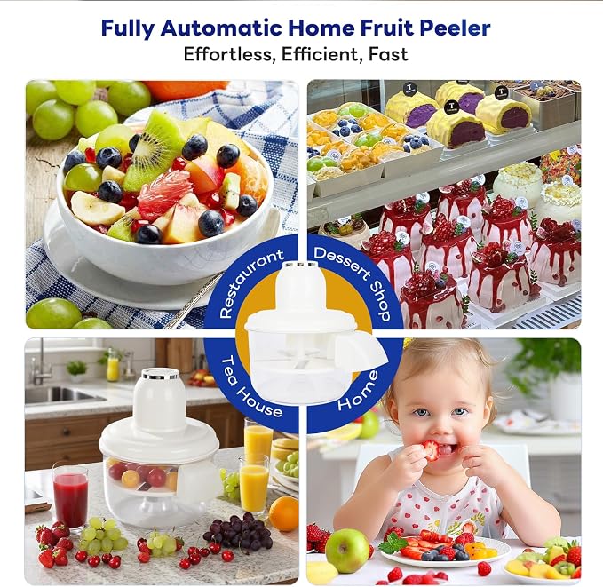 Automatic Grape Peeler Machine, Electric Garlic & Cherry Tomato Peeler Skin - Image 3