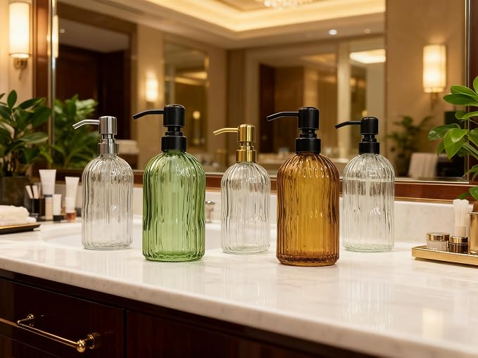 Matte Black Dish Kitchen Soap Dispenser, Bathroom Liquid Soap Dispenser - Image 8