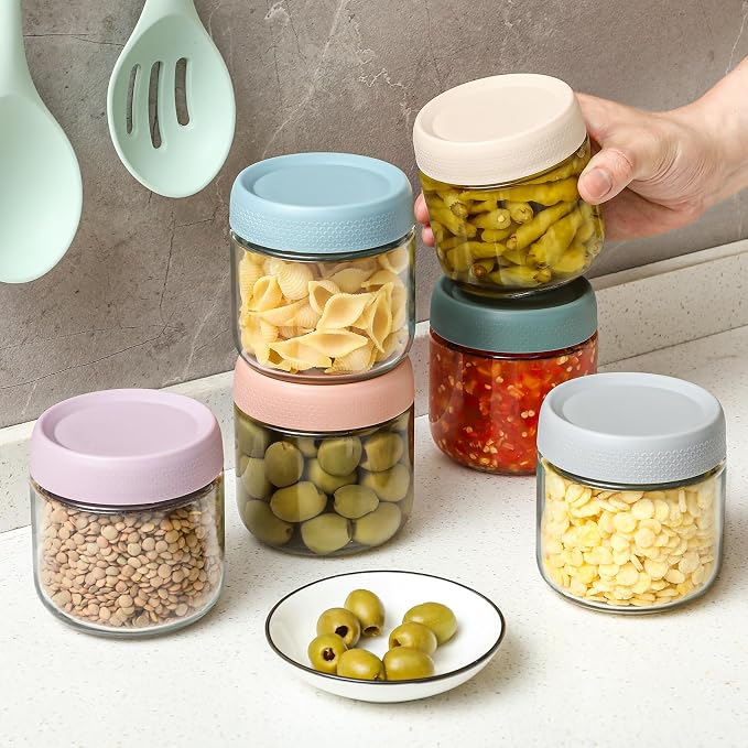NETANY 6-pack 10oz Glass jars - Image 5