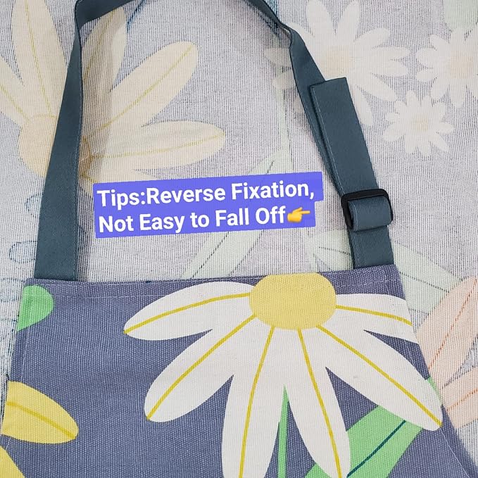 2 Pack Floral Apron for Women - Image 6