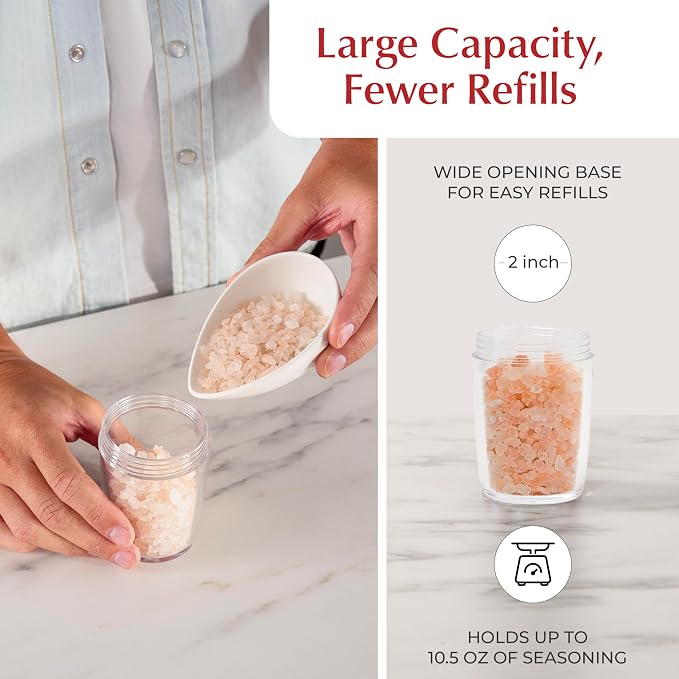 Urban Noon Gravity Salt and Pepper Grinder Set - Image 7