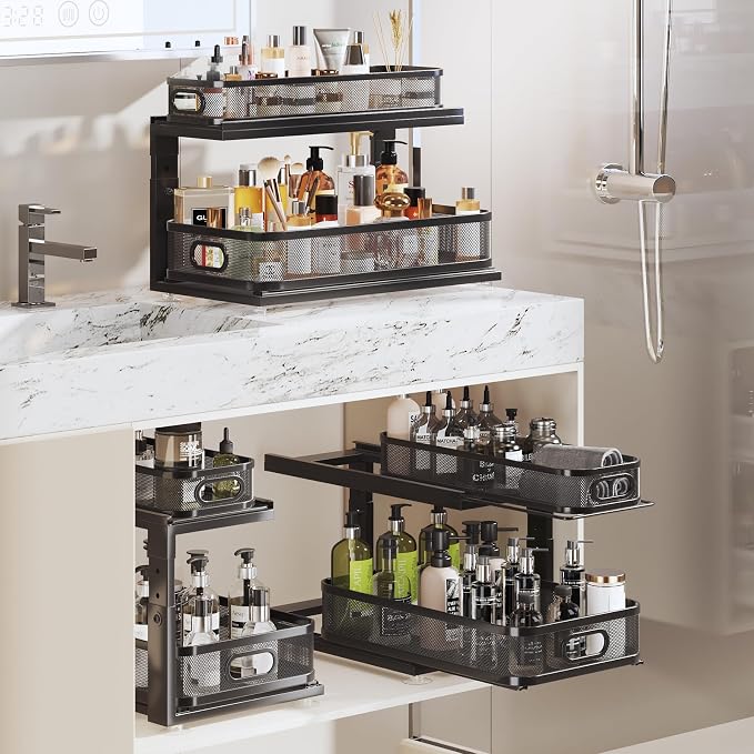 2 Pack 21IN-Depth Under Sink Organizer - Image 7