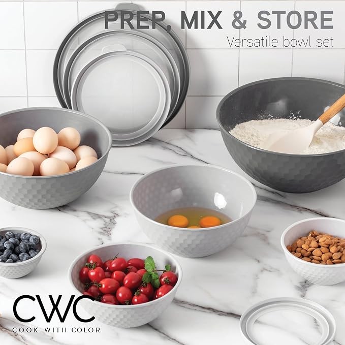 COOK WITH COLOR Mixing Bowls with Lids - Image 8