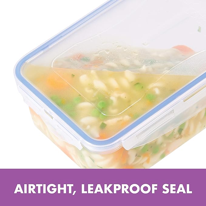 LOCK & LOCK Easy Essentials Food Storage lids/Airtight containers, BPA Free - Image 4
