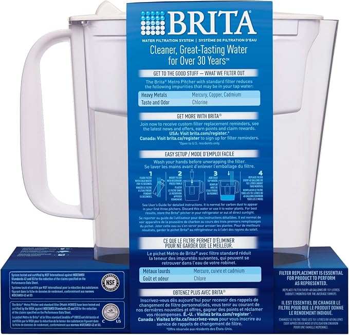 Brita Water Filter Pitcher for Tap and Drinking Water - Image 9