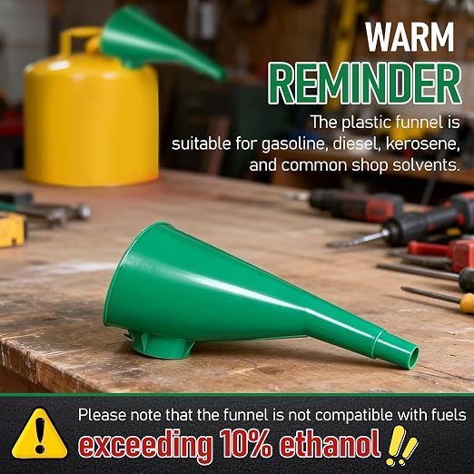 Plastic Funnel for Type I Metal Safety Cans, Compatible - Image 5