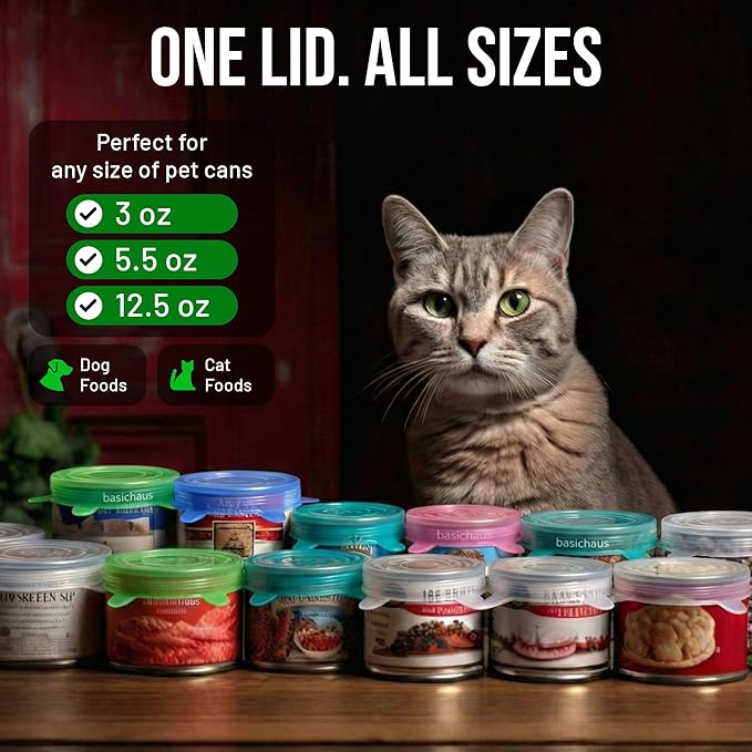Reusable Silicone Can Lids – 2.6 Inch Can Covers - Image 2