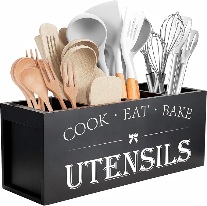 Suli Extra Large Kitchen Utensils Holder by Suli