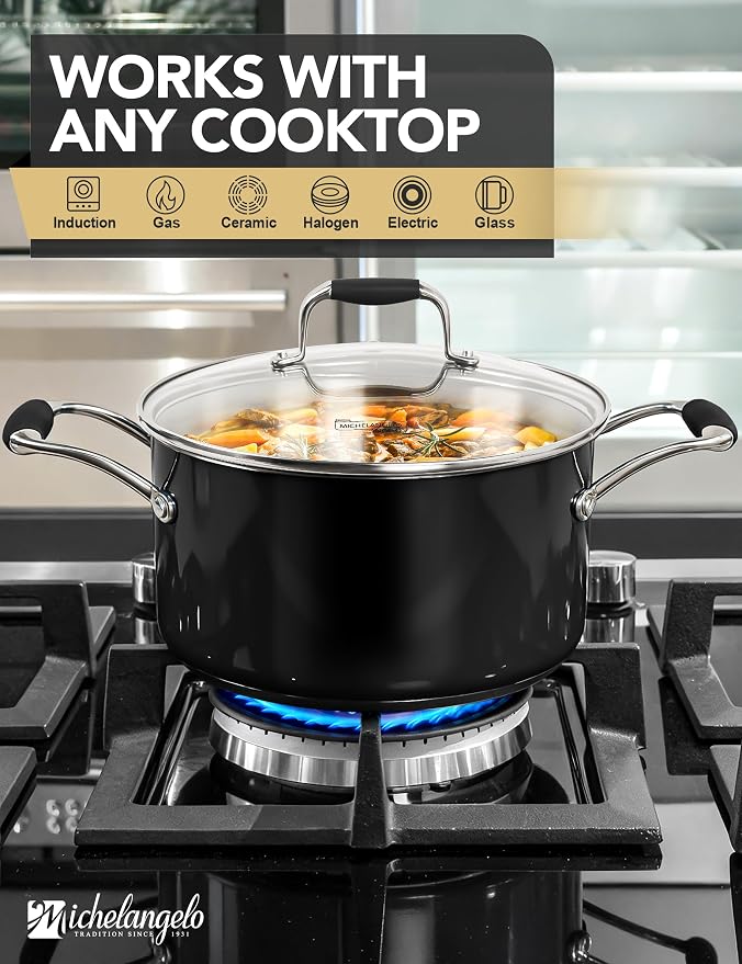 MICHELANGELO Stainless Steel Cooking Pot - Image 4